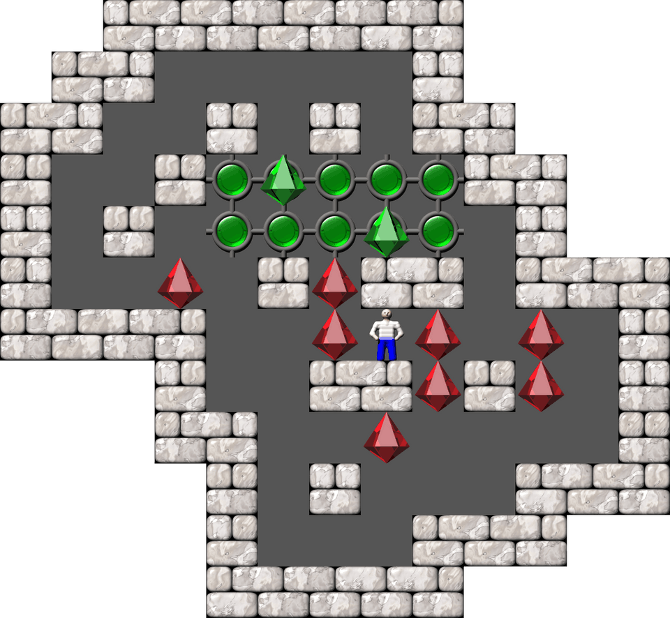 Sokoban Kevin 12 level 67